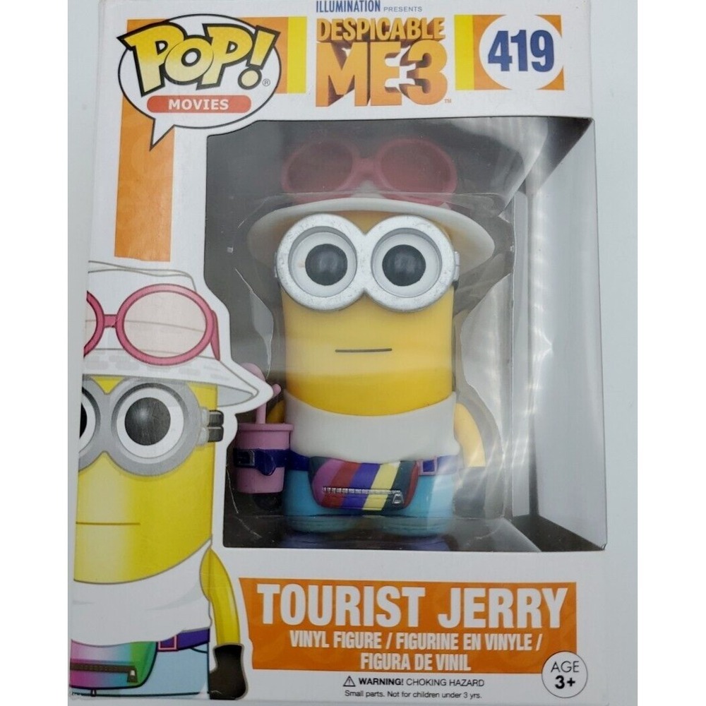 Despicable Me Tourist Jerry‎ Funko Pop! Vinyl: #419